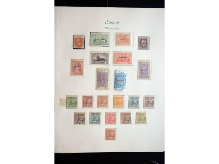 1850/1909(ca.), sehr schäne ungebrauchte und gestempelte Sammlung, dabei Cayman Islands, Leeward Inseln Mi.-Nr. 1-16 und 20-2