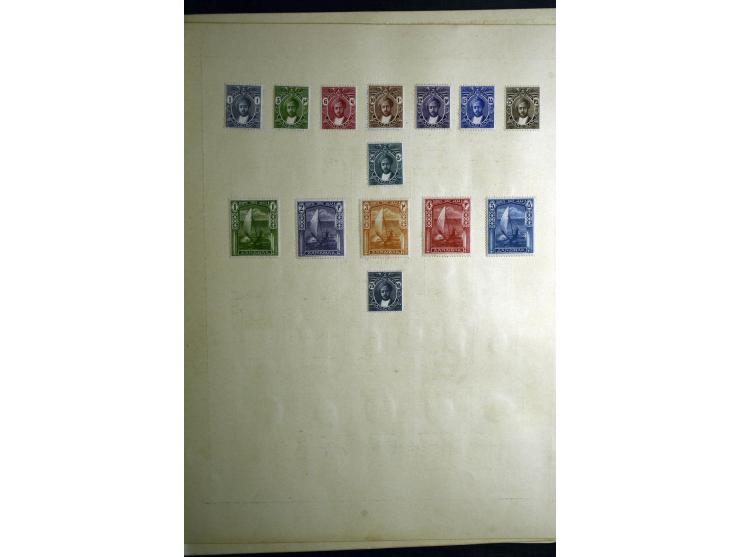 1860/1915 (ca.), ungebrauchte und gestempelte alte Sammlung mit vielen besseren Werten und kpl. Ausgaben, dabei u.a. Brit. Sü