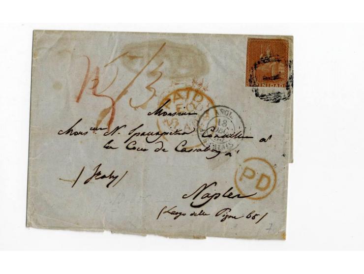1850/1905 (ca.), fast 150 Briefe, Karten und Ganzsachen (wenige Vorderseiten), praktisch nur besseres Material mit vielen Ein