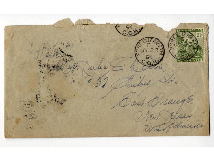 1850/1905 (ca.), fast 150 Briefe, Karten und Ganzsachen (wenige Vorderseiten), praktisch nur besseres Material mit vielen Ein