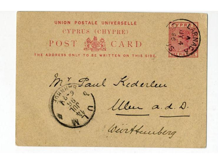 1850/1905 (ca.), fast 150 Briefe, Karten und Ganzsachen (wenige Vorderseiten), praktisch nur besseres Material mit vielen Ein
