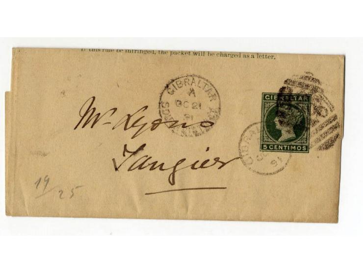 1850/1905 (ca.), fast 150 Briefe, Karten und Ganzsachen (wenige Vorderseiten), praktisch nur besseres Material mit vielen Ein