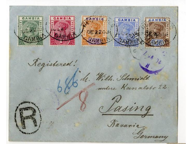1850/1905 (ca.), fast 150 Briefe, Karten und Ganzsachen (wenige Vorderseiten), praktisch nur besseres Material mit vielen Ein