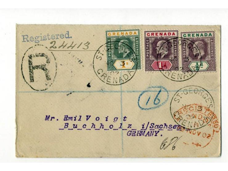 1850/1905 (ca.), fast 150 Briefe, Karten und Ganzsachen (wenige Vorderseiten), praktisch nur besseres Material mit vielen Ein