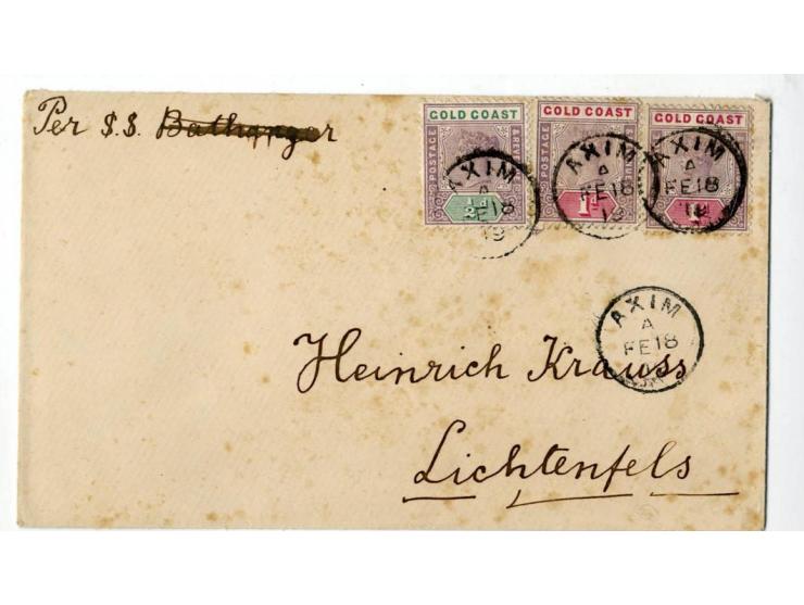1850/1905 (ca.), fast 150 Briefe, Karten und Ganzsachen (wenige Vorderseiten), praktisch nur besseres Material mit vielen Ein