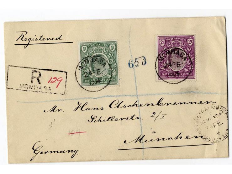1850/1905 (ca.), fast 150 Briefe, Karten und Ganzsachen (wenige Vorderseiten), praktisch nur besseres Material mit vielen Ein