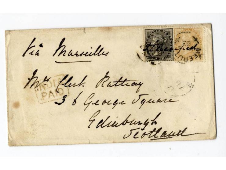 1850/1905 (ca.), fast 150 Briefe, Karten und Ganzsachen (wenige Vorderseiten), praktisch nur besseres Material mit vielen Ein