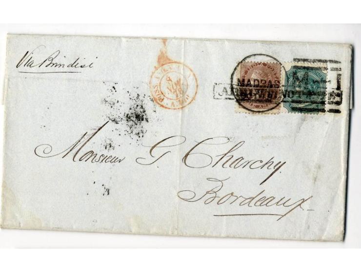 1850/1905 (ca.), fast 150 Briefe, Karten und Ganzsachen (wenige Vorderseiten), praktisch nur besseres Material mit vielen Ein