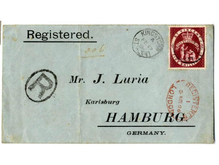 1850/1905 (ca.), fast 150 Briefe, Karten und Ganzsachen (wenige Vorderseiten), praktisch nur besseres Material mit vielen Ein