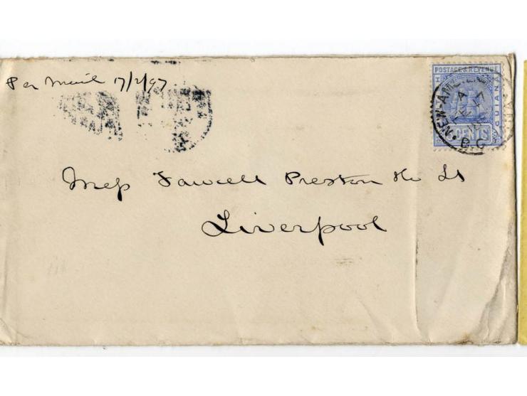 1850/1905 (ca.), fast 150 Briefe, Karten und Ganzsachen (wenige Vorderseiten), praktisch nur besseres Material mit vielen Ein