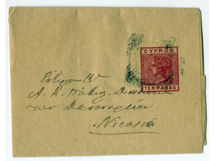 1850/1905 (ca.), fast 150 Briefe, Karten und Ganzsachen (wenige Vorderseiten), praktisch nur besseres Material mit vielen Ein