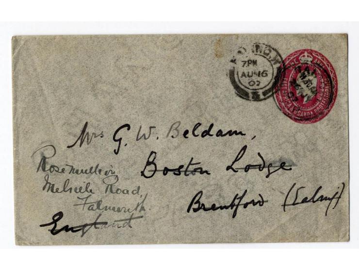 1850/1905 (ca.), fast 150 Briefe, Karten und Ganzsachen (wenige Vorderseiten), praktisch nur besseres Material mit vielen Ein