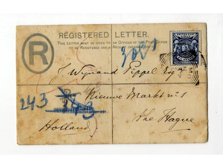 1850/1905 (ca.), fast 150 Briefe, Karten und Ganzsachen (wenige Vorderseiten), praktisch nur besseres Material mit vielen Ein
