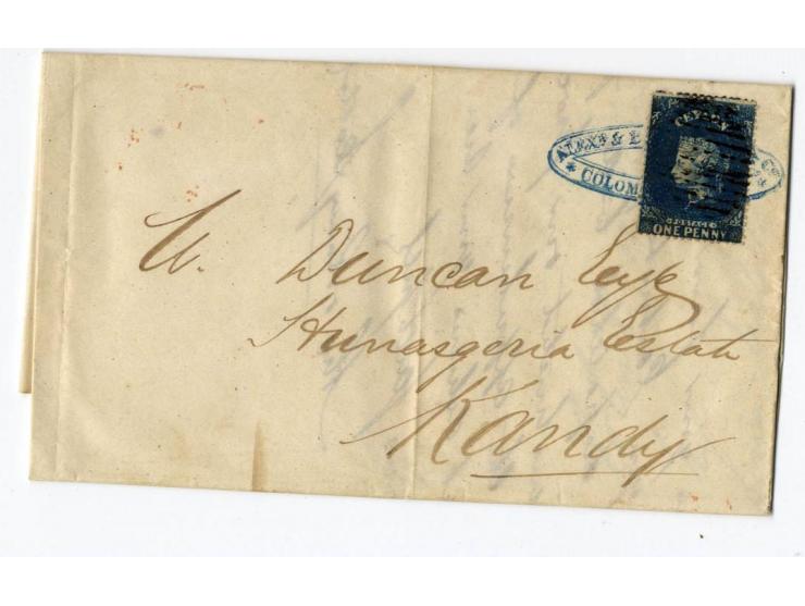 1850/1905 (ca.), fast 150 Briefe, Karten und Ganzsachen (wenige Vorderseiten), praktisch nur besseres Material mit vielen Ein
