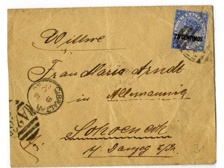1850/1905 (ca.), fast 150 Briefe, Karten und Ganzsachen (wenige Vorderseiten), praktisch nur besseres Material mit vielen Ein