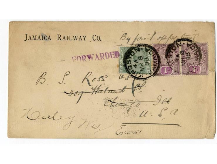 1850/1905 (ca.), fast 150 Briefe, Karten und Ganzsachen (wenige Vorderseiten), praktisch nur besseres Material mit vielen Ein