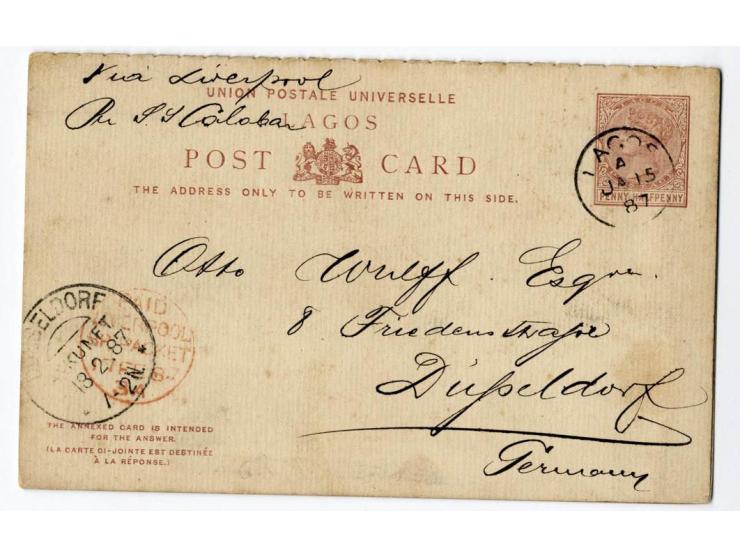 1850/1905 (ca.), fast 150 Briefe, Karten und Ganzsachen (wenige Vorderseiten), praktisch nur besseres Material mit vielen Ein