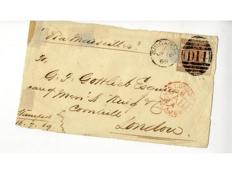 1850/1905 (ca.), fast 150 Briefe, Karten und Ganzsachen (wenige Vorderseiten), praktisch nur besseres Material mit vielen Ein