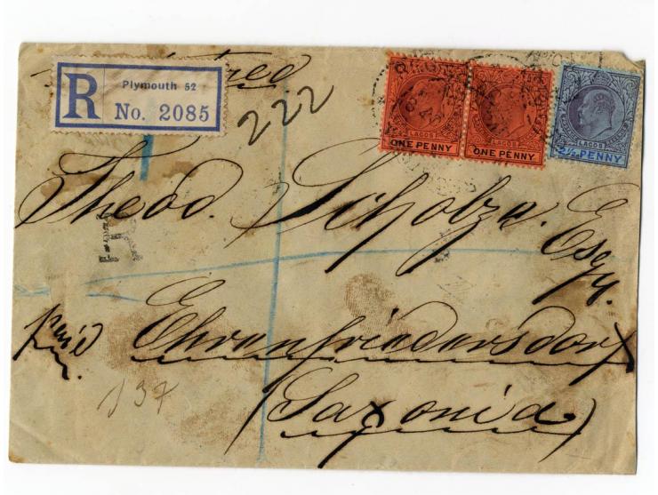 1850/1905 (ca.), fast 150 Briefe, Karten und Ganzsachen (wenige Vorderseiten), praktisch nur besseres Material mit vielen Ein