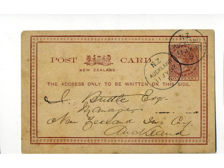 1850/1905 (ca.), fast 150 Briefe, Karten und Ganzsachen (wenige Vorderseiten), praktisch nur besseres Material mit vielen Ein