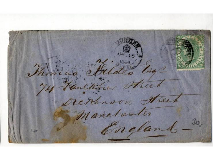 1850/1905 (ca.), fast 150 Briefe, Karten und Ganzsachen (wenige Vorderseiten), praktisch nur besseres Material mit vielen Ein