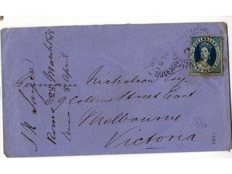 1850/1905 (ca.), fast 150 Briefe, Karten und Ganzsachen (wenige Vorderseiten), praktisch nur besseres Material mit vielen Ein