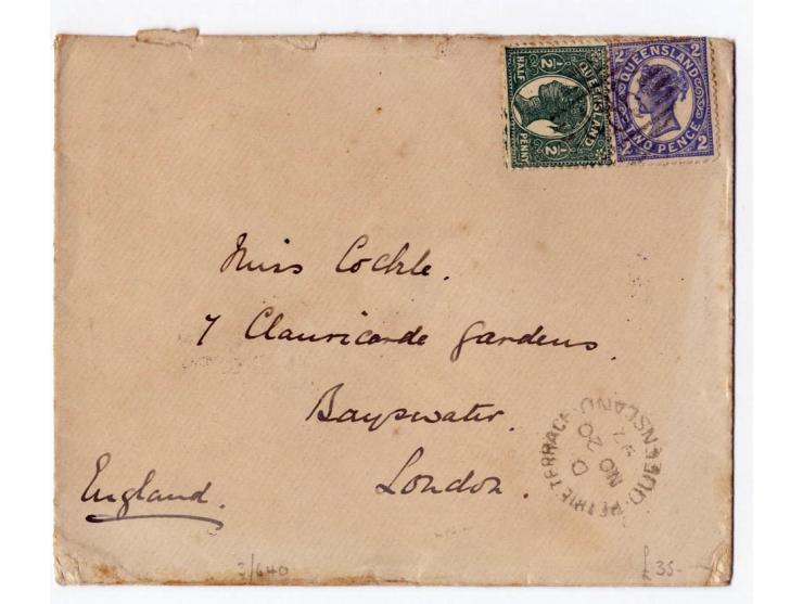 1850/1905 (ca.), fast 150 Briefe, Karten und Ganzsachen (wenige Vorderseiten), praktisch nur besseres Material mit vielen Ein