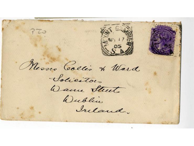 1850/1905 (ca.), fast 150 Briefe, Karten und Ganzsachen (wenige Vorderseiten), praktisch nur besseres Material mit vielen Ein