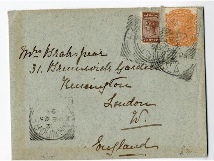 1850/1905 (ca.), fast 150 Briefe, Karten und Ganzsachen (wenige Vorderseiten), praktisch nur besseres Material mit vielen Ein