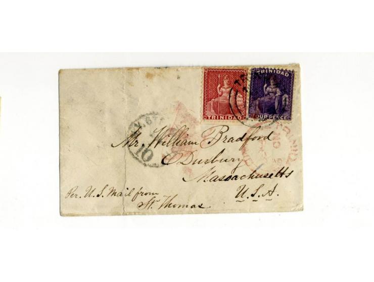 1850/1905 (ca.), fast 150 Briefe, Karten und Ganzsachen (wenige Vorderseiten), praktisch nur besseres Material mit vielen Ein