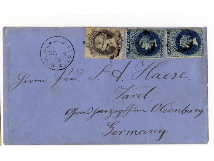 1850/1905 (ca.), fast 150 Briefe, Karten und Ganzsachen (wenige Vorderseiten), praktisch nur besseres Material mit vielen Ein