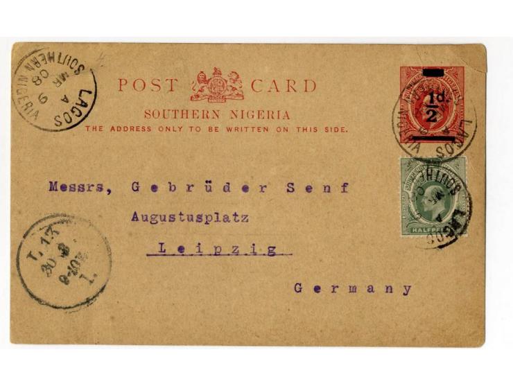 1850/1905 (ca.), fast 150 Briefe, Karten und Ganzsachen (wenige Vorderseiten), praktisch nur besseres Material mit vielen Ein