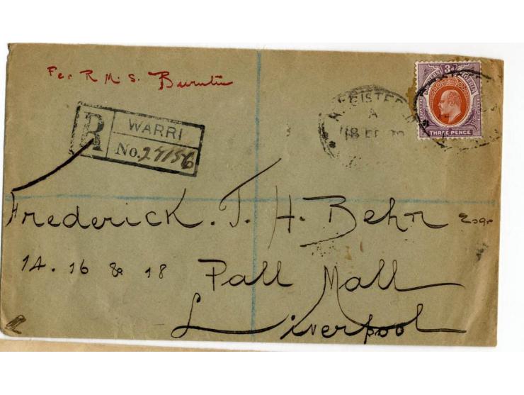 1850/1905 (ca.), fast 150 Briefe, Karten und Ganzsachen (wenige Vorderseiten), praktisch nur besseres Material mit vielen Ein