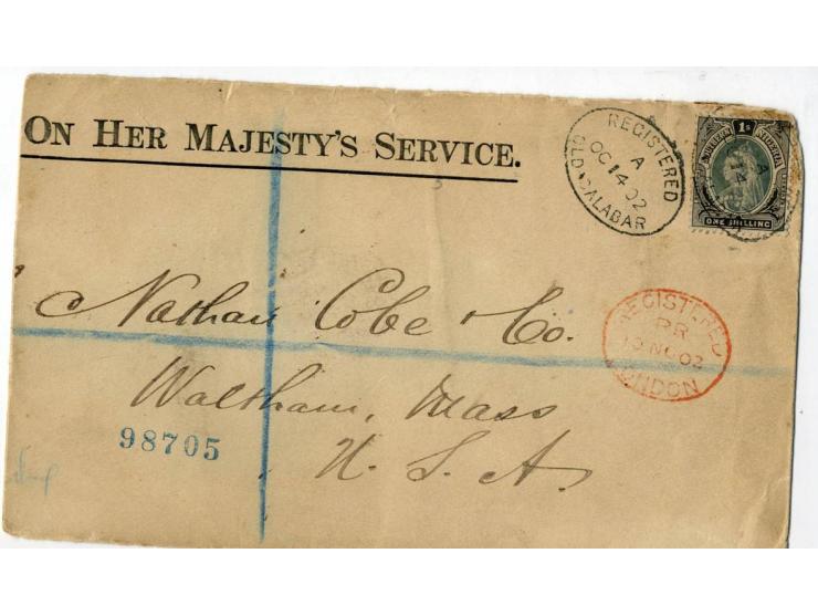 1850/1905 (ca.), fast 150 Briefe, Karten und Ganzsachen (wenige Vorderseiten), praktisch nur besseres Material mit vielen Ein