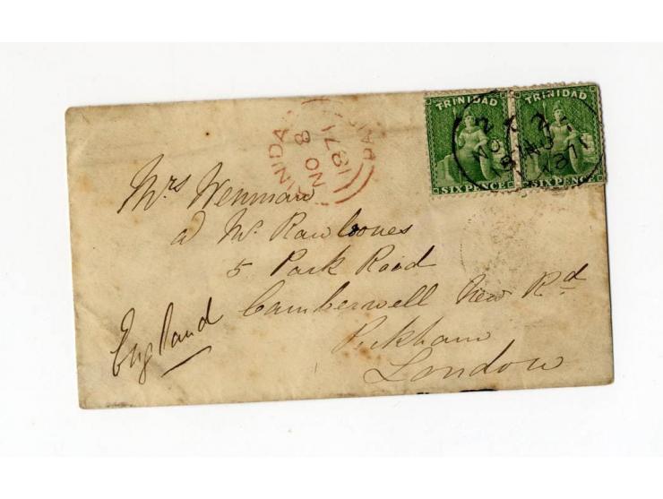 1850/1905 (ca.), fast 150 Briefe, Karten und Ganzsachen (wenige Vorderseiten), praktisch nur besseres Material mit vielen Ein