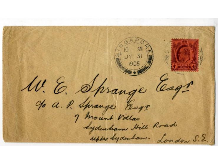 1850/1905 (ca.), fast 150 Briefe, Karten und Ganzsachen (wenige Vorderseiten), praktisch nur besseres Material mit vielen Ein