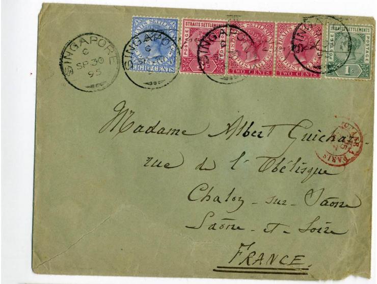 1850/1905 (ca.), fast 150 Briefe, Karten und Ganzsachen (wenige Vorderseiten), praktisch nur besseres Material mit vielen Ein