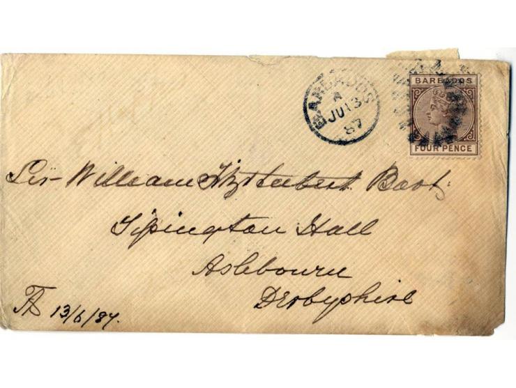 1850/1905 (ca.), fast 150 Briefe, Karten und Ganzsachen (wenige Vorderseiten), praktisch nur besseres Material mit vielen Ein