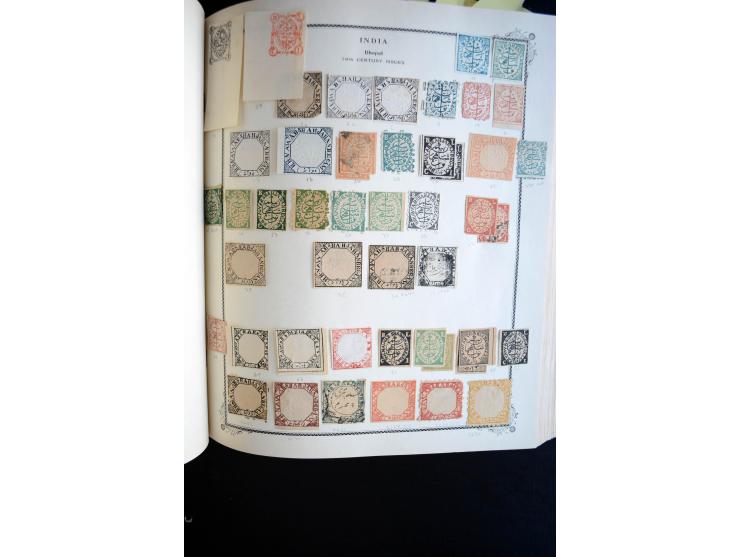 1854/1965 (ca.), ungebrauchte und gestempelte Sammlung, dabei Indien gut besetzt mit Gandhi 10 R. ungebraucht und gestempelt,