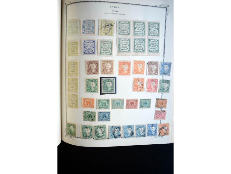 1854/1965 (ca.), ungebrauchte und gestempelte Sammlung, dabei Indien gut besetzt mit Gandhi 10 R. ungebraucht und gestempelt,