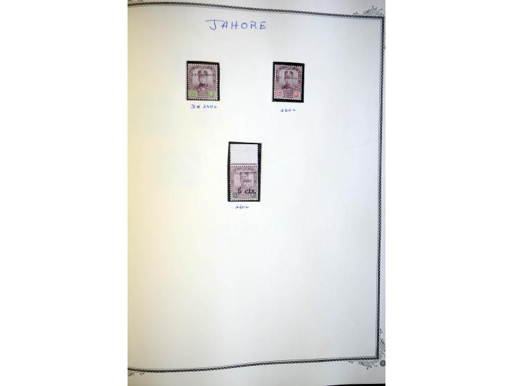 1854/1965 (ca.), ungebrauchte und gestempelte Sammlung, dabei Indien gut besetzt mit Gandhi 10 R. ungebraucht und gestempelt,