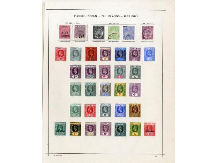 1850/1913 (ca.), ungebrauchte und gestempelte alte Sammlung mit vielen besseren Werten; einige fehlerhaft bzw. recht fest ein
