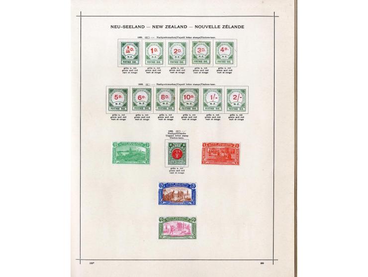 1850/1913 (ca.), ungebrauchte und gestempelte alte Sammlung mit vielen besseren Werten; einige fehlerhaft bzw. recht fest ein
