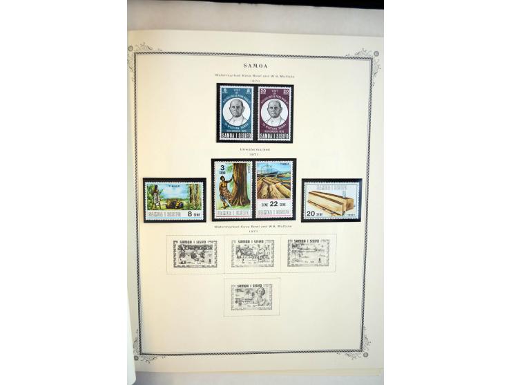 1854/1976, hochinteressanter Bestand von Lagerbüchern, Teilsammlung, viel Material in Tütchen und auf Loskarten, dabei gute T
