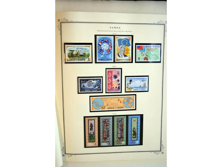 1854/1976, hochinteressanter Bestand von Lagerbüchern, Teilsammlung, viel Material in Tütchen und auf Loskarten, dabei gute T