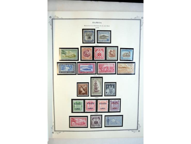 1854/1976, hochinteressanter Bestand von Lagerbüchern, Teilsammlung, viel Material in Tütchen und auf Loskarten, dabei gute T