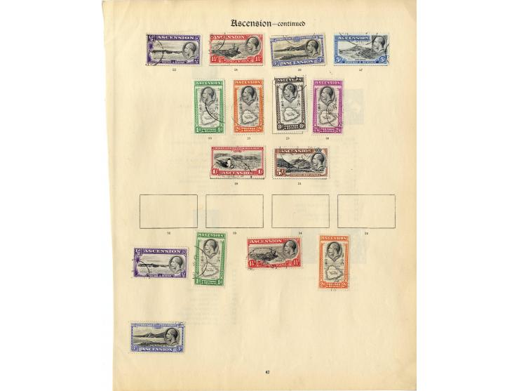 1922/34, gestempelte kpl. Sammlung mit einigen Doublettten, ex Sammlung "Frankfurt"