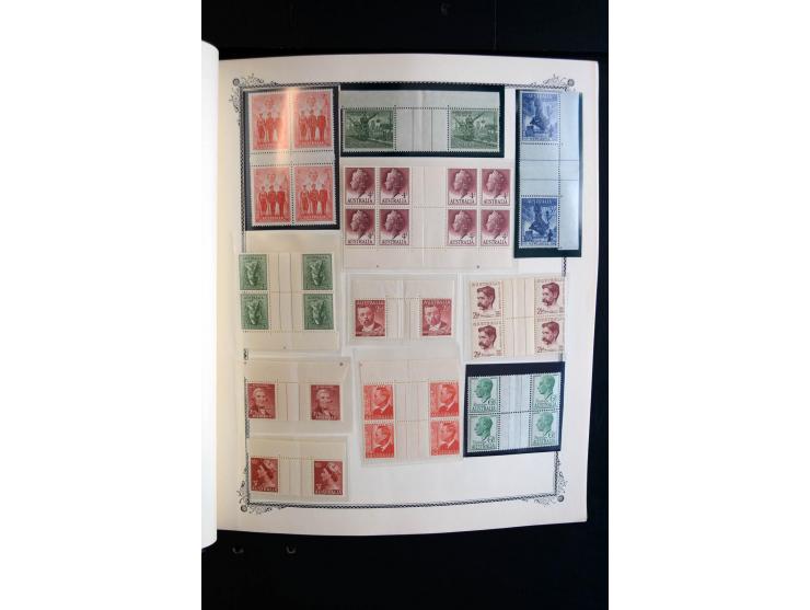 1850/1975 (ca.), ungebrauchte, postfrische und zusätzlich gestempelte Sammlung im Scott-Album, etwas spezialisiert mit vielen