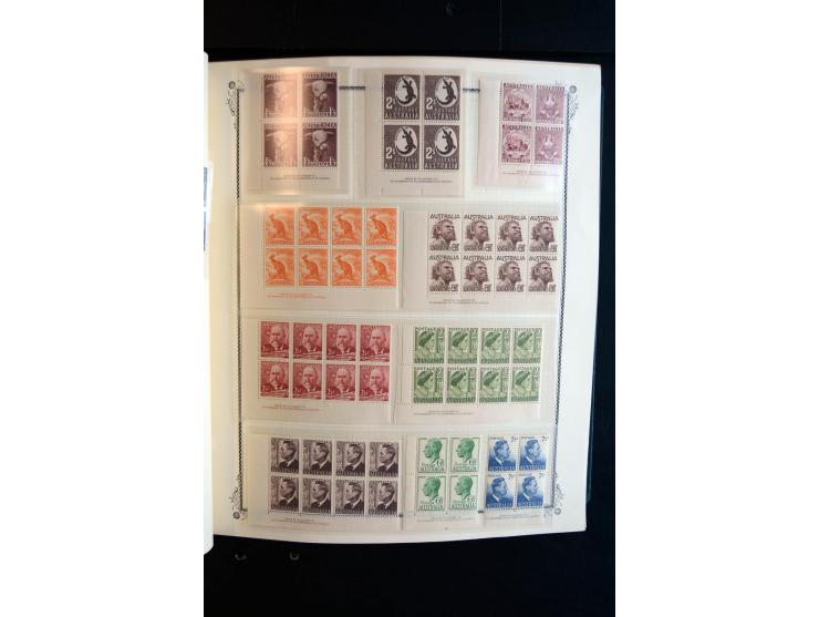 1850/1975 (ca.), ungebrauchte, postfrische und zusätzlich gestempelte Sammlung im Scott-Album, etwas spezialisiert mit vielen