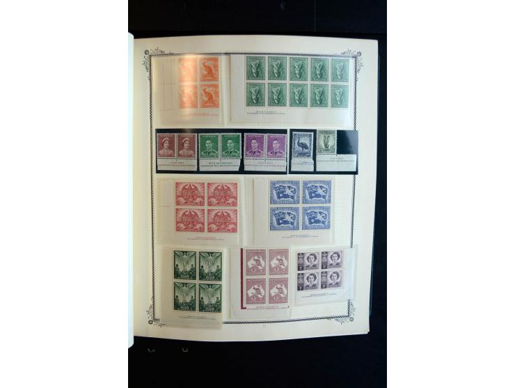 1850/1975 (ca.), ungebrauchte, postfrische und zusätzlich gestempelte Sammlung im Scott-Album, etwas spezialisiert mit vielen